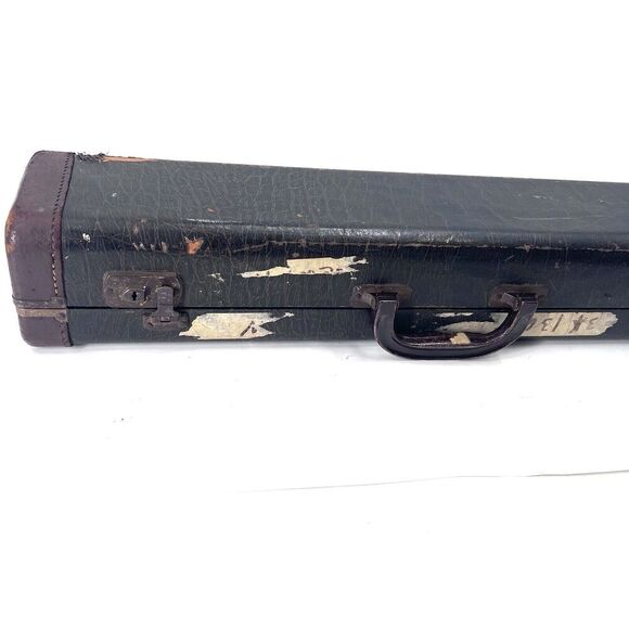 Antique Circa 1940s Cundy-Bettoney Three Star Metal Clarinet With Case - Picture 15 of 16